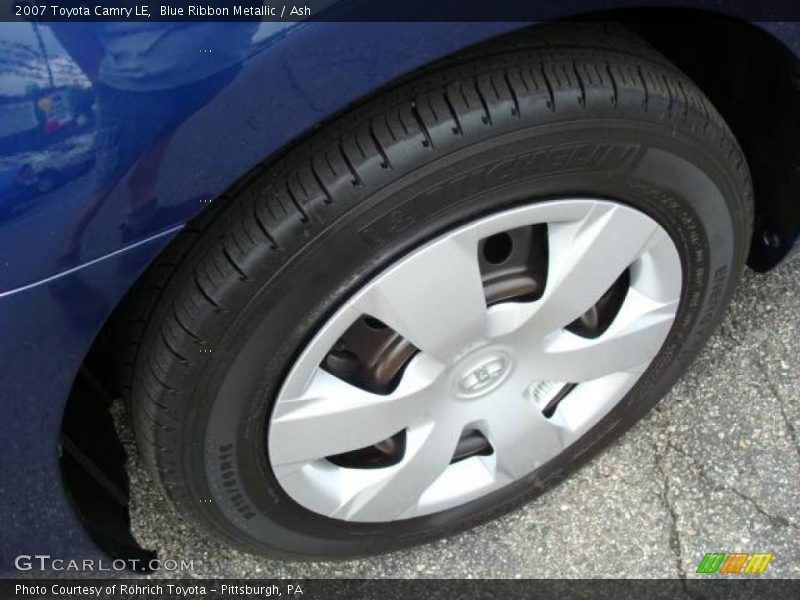 Blue Ribbon Metallic / Ash 2007 Toyota Camry LE