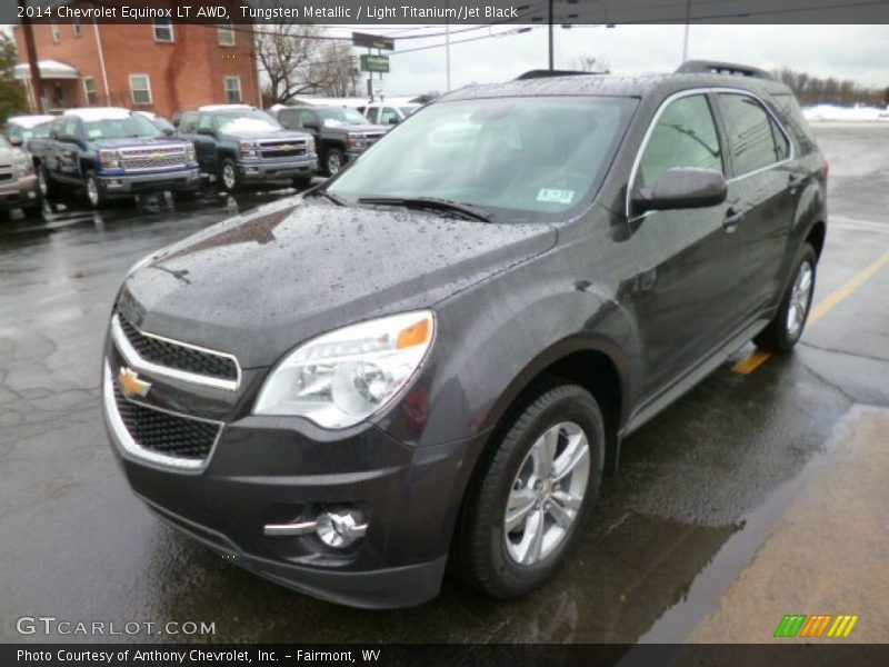 Tungsten Metallic / Light Titanium/Jet Black 2014 Chevrolet Equinox LT AWD