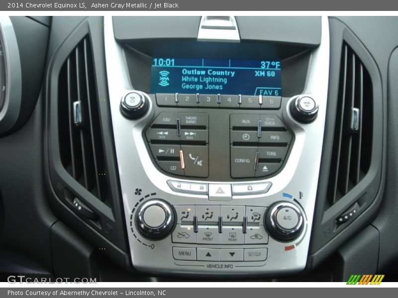 Ashen Gray Metallic / Jet Black 2014 Chevrolet Equinox LS
