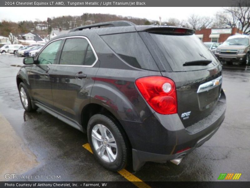 Tungsten Metallic / Light Titanium/Jet Black 2014 Chevrolet Equinox LT AWD