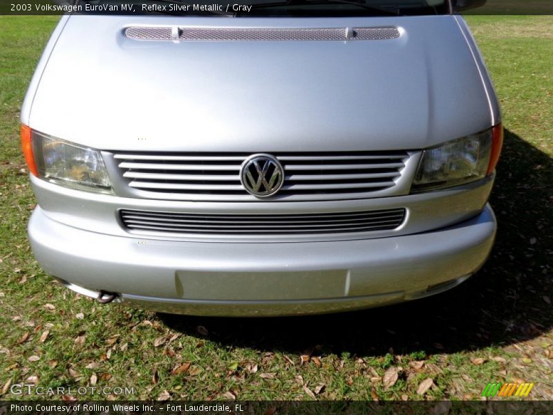 Reflex Silver Metallic / Gray 2003 Volkswagen EuroVan MV
