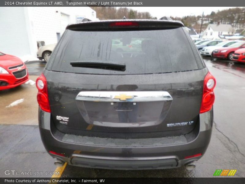 Tungsten Metallic / Light Titanium/Jet Black 2014 Chevrolet Equinox LT AWD