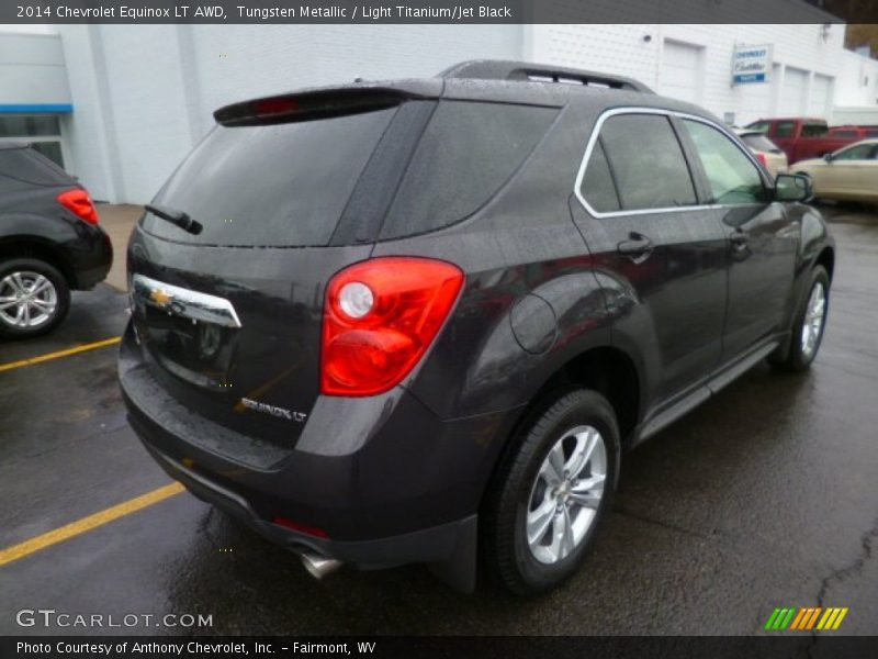 Tungsten Metallic / Light Titanium/Jet Black 2014 Chevrolet Equinox LT AWD