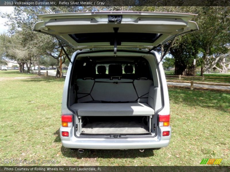 Reflex Silver Metallic / Gray 2003 Volkswagen EuroVan MV