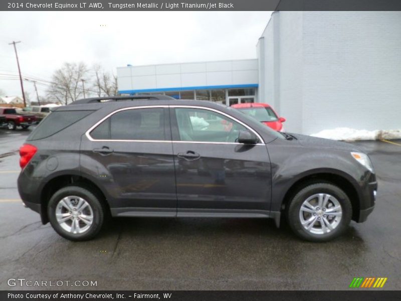 Tungsten Metallic / Light Titanium/Jet Black 2014 Chevrolet Equinox LT AWD