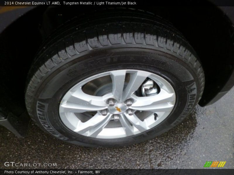 Tungsten Metallic / Light Titanium/Jet Black 2014 Chevrolet Equinox LT AWD