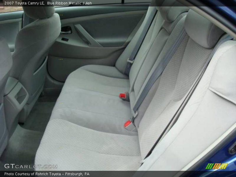 Blue Ribbon Metallic / Ash 2007 Toyota Camry LE