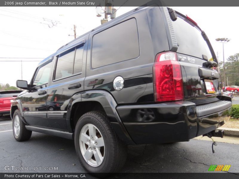 Black / Medium Slate Gray 2006 Jeep Commander