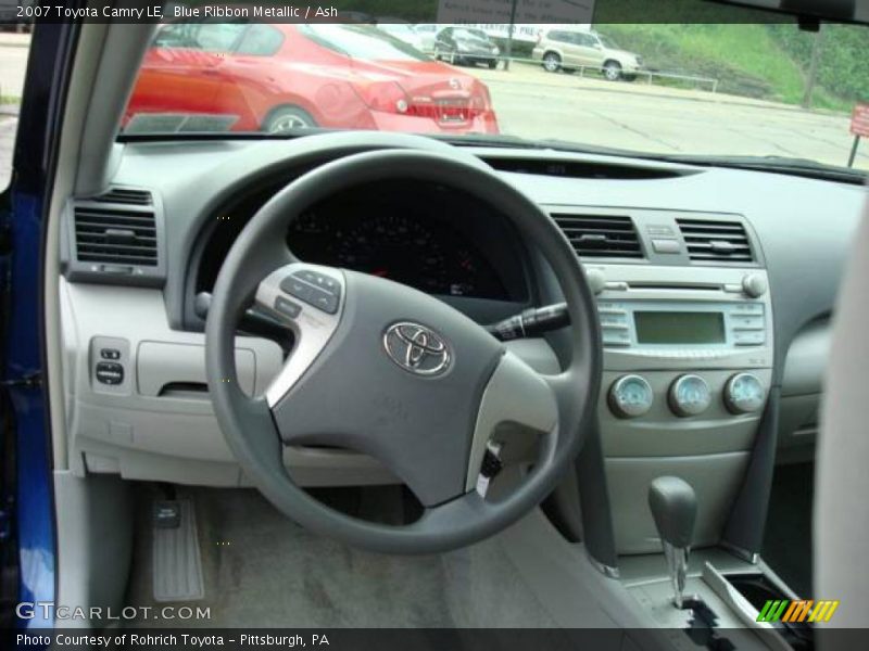 Blue Ribbon Metallic / Ash 2007 Toyota Camry LE