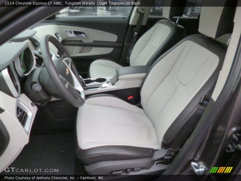 Tungsten Metallic / Light Titanium/Jet Black 2014 Chevrolet Equinox LT AWD