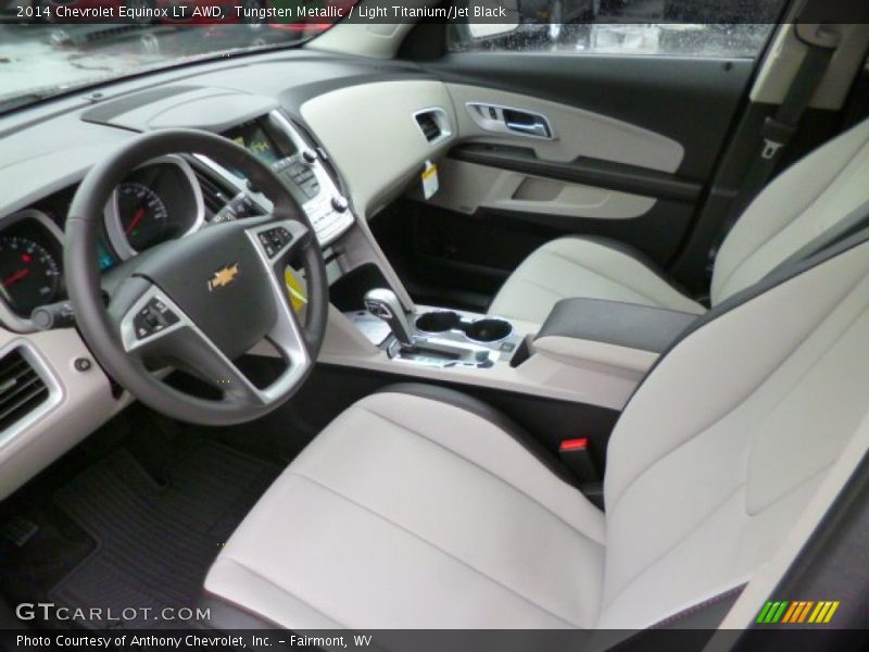 Tungsten Metallic / Light Titanium/Jet Black 2014 Chevrolet Equinox LT AWD