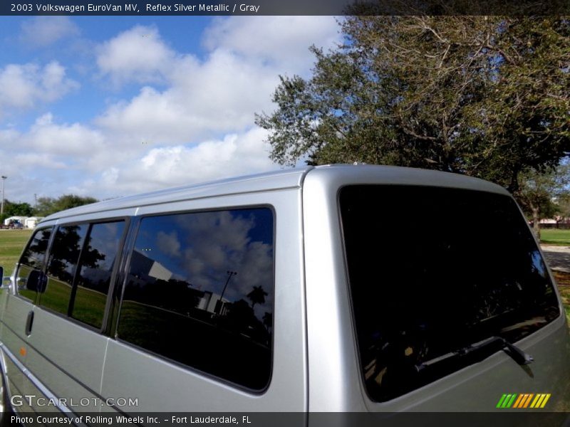 Reflex Silver Metallic / Gray 2003 Volkswagen EuroVan MV