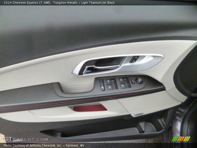 Tungsten Metallic / Light Titanium/Jet Black 2014 Chevrolet Equinox LT AWD