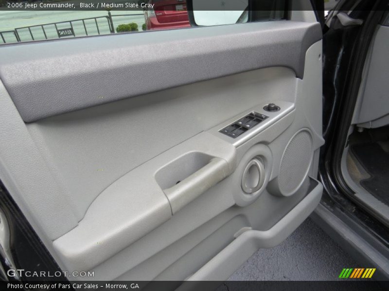 Black / Medium Slate Gray 2006 Jeep Commander