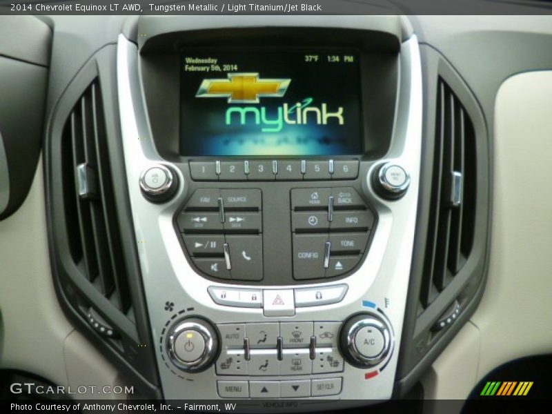 Tungsten Metallic / Light Titanium/Jet Black 2014 Chevrolet Equinox LT AWD