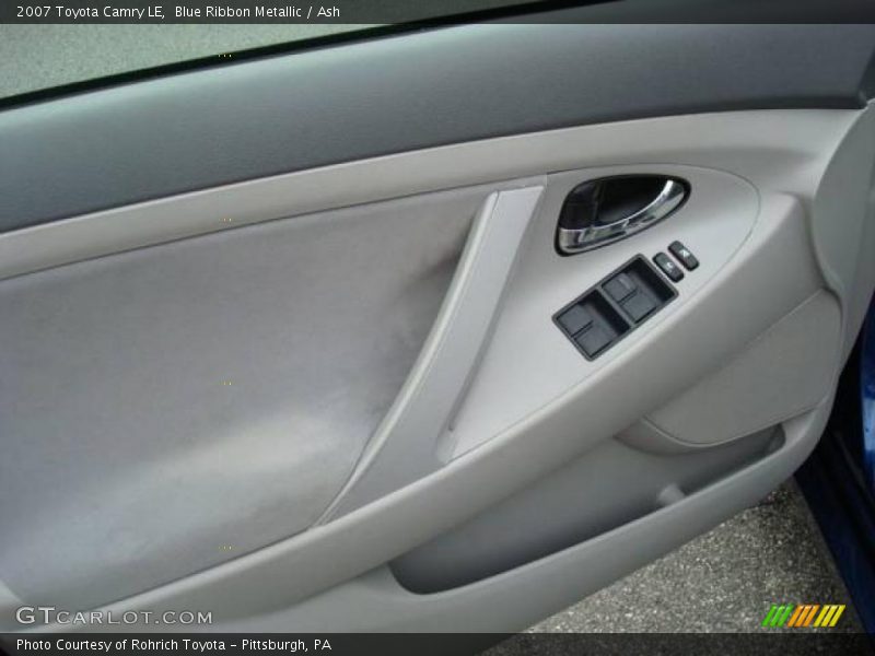 Blue Ribbon Metallic / Ash 2007 Toyota Camry LE