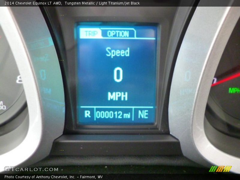 Tungsten Metallic / Light Titanium/Jet Black 2014 Chevrolet Equinox LT AWD