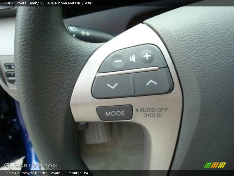 Blue Ribbon Metallic / Ash 2007 Toyota Camry LE