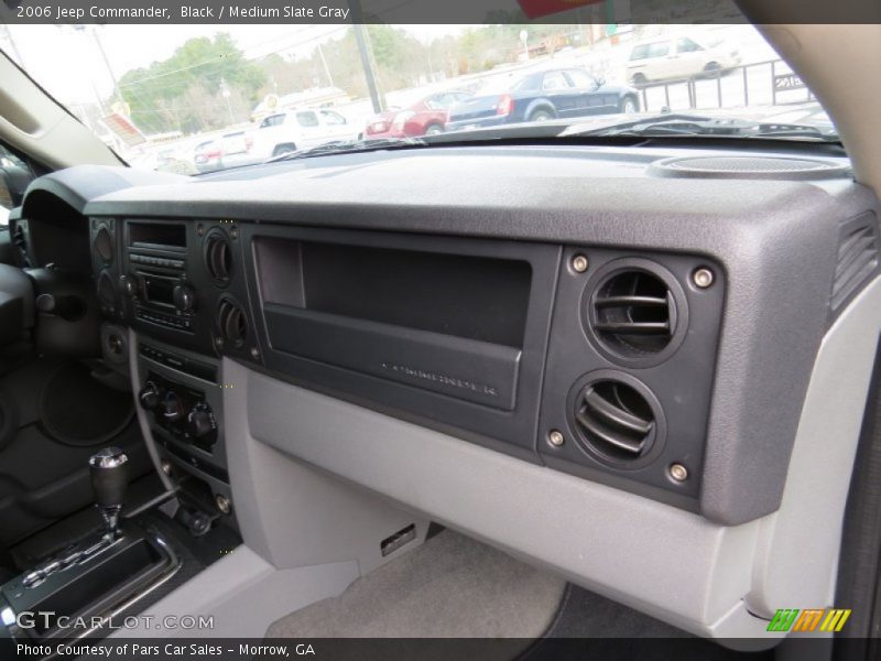Black / Medium Slate Gray 2006 Jeep Commander