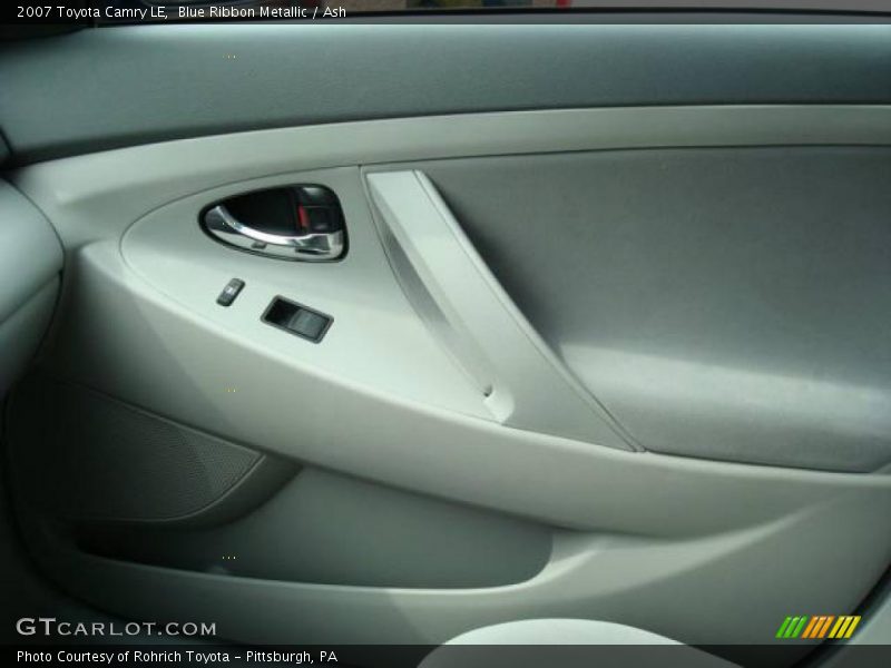 Blue Ribbon Metallic / Ash 2007 Toyota Camry LE