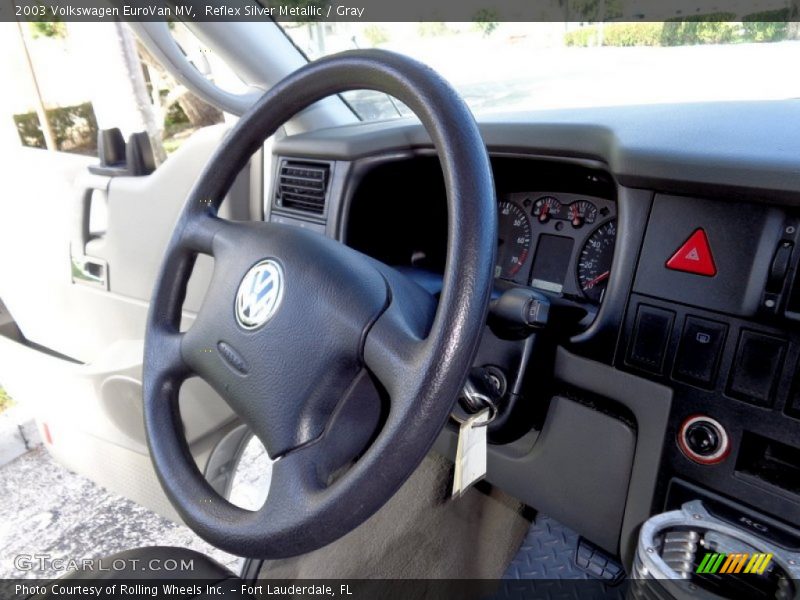 Reflex Silver Metallic / Gray 2003 Volkswagen EuroVan MV