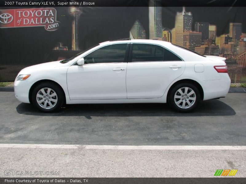 Super White / Bisque 2007 Toyota Camry XLE V6