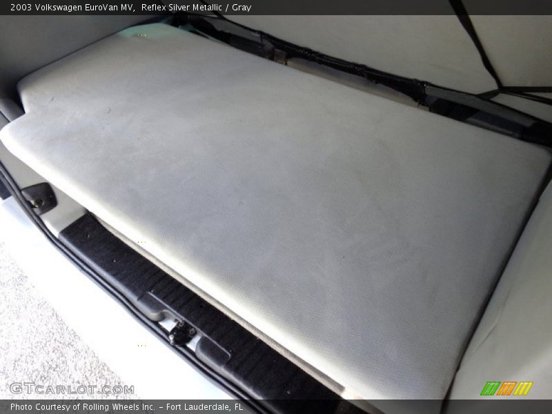 Reflex Silver Metallic / Gray 2003 Volkswagen EuroVan MV