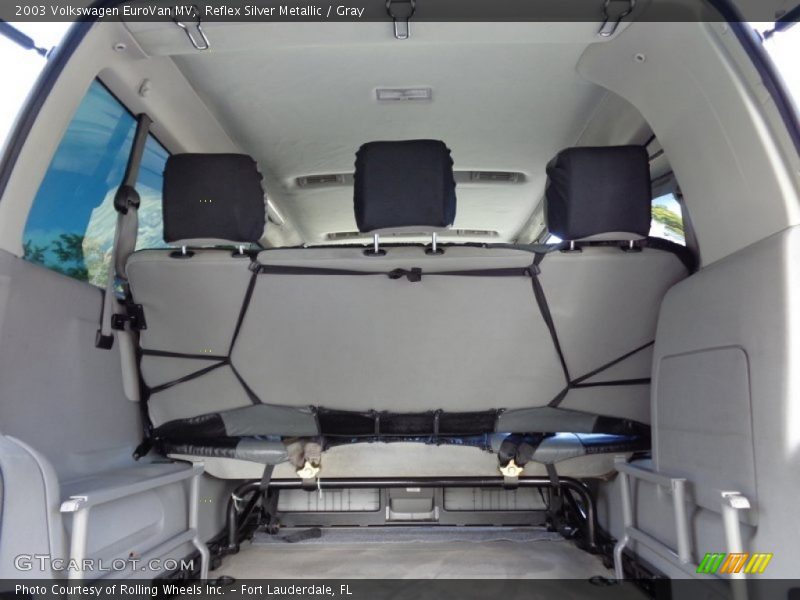 Reflex Silver Metallic / Gray 2003 Volkswagen EuroVan MV