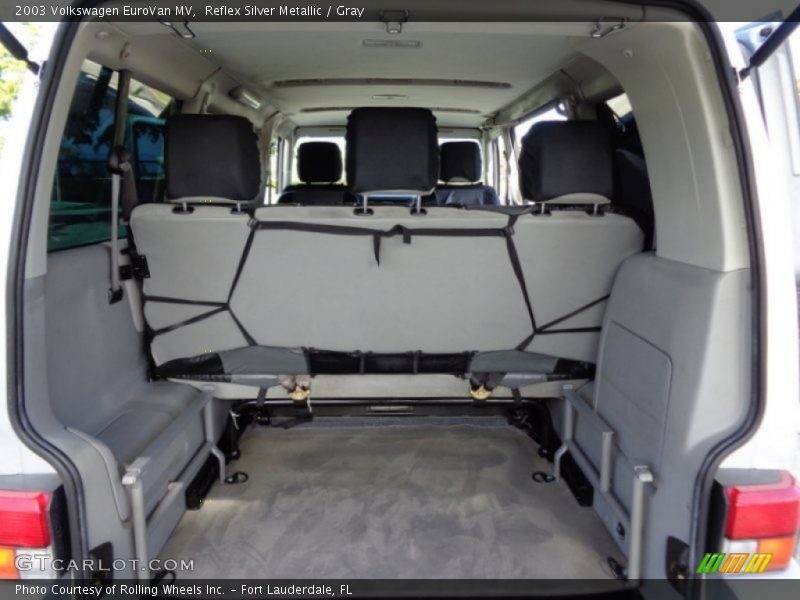 Reflex Silver Metallic / Gray 2003 Volkswagen EuroVan MV