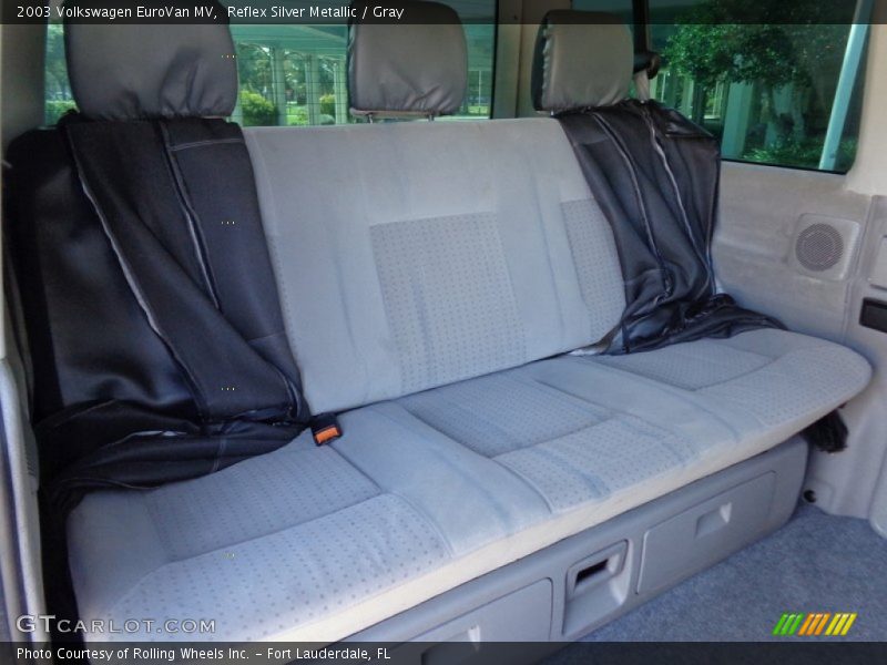 Reflex Silver Metallic / Gray 2003 Volkswagen EuroVan MV