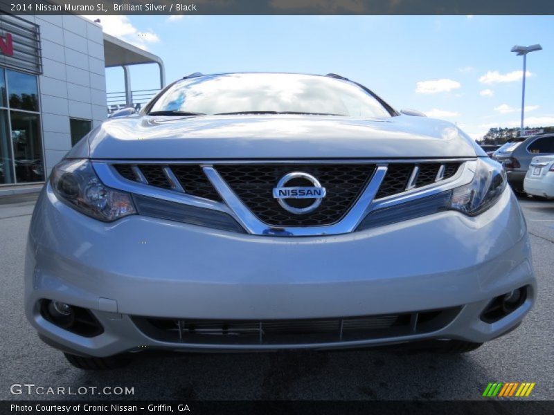 Brilliant Silver / Black 2014 Nissan Murano SL