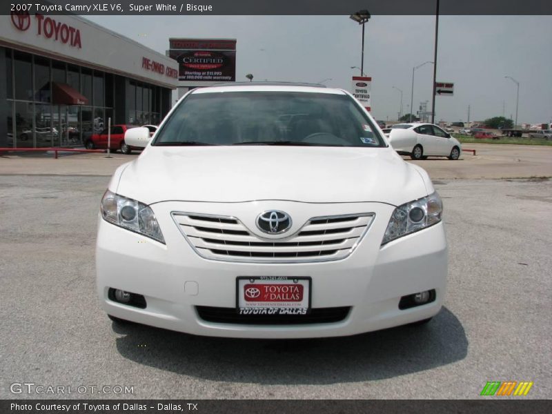 Super White / Bisque 2007 Toyota Camry XLE V6