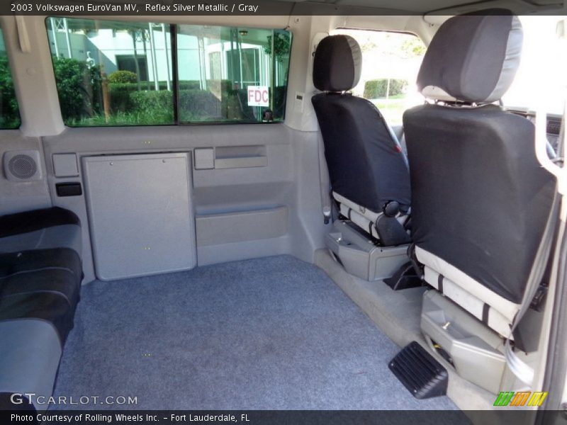 Reflex Silver Metallic / Gray 2003 Volkswagen EuroVan MV