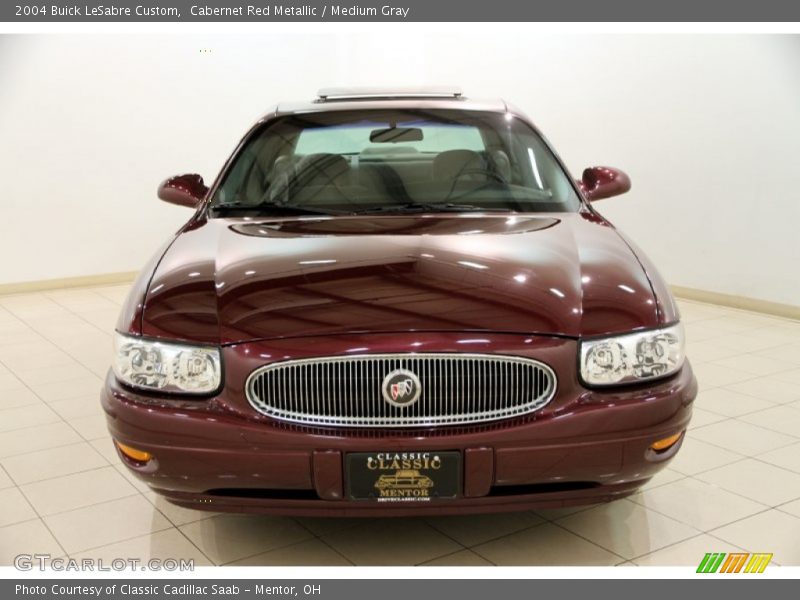 Cabernet Red Metallic / Medium Gray 2004 Buick LeSabre Custom