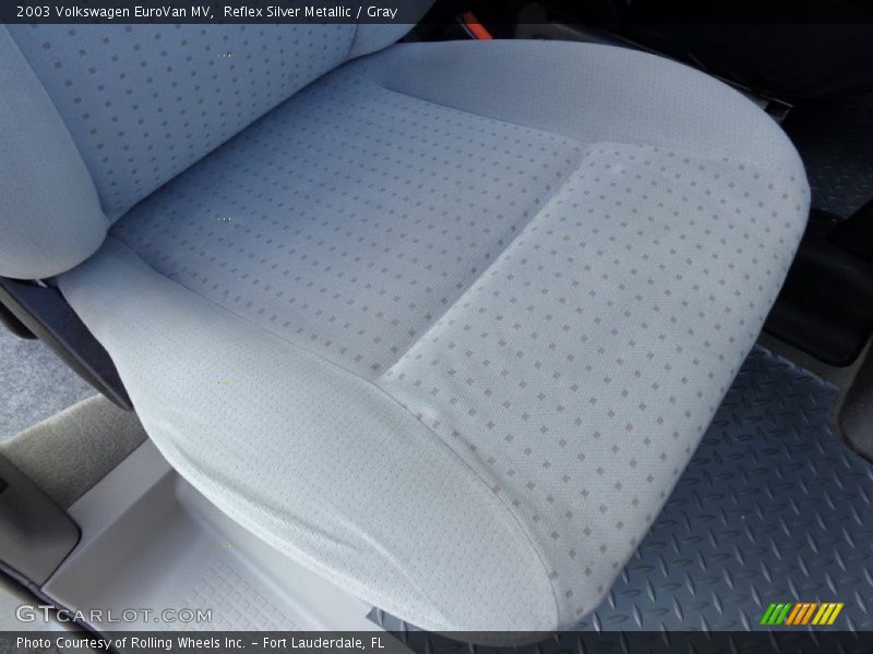 Reflex Silver Metallic / Gray 2003 Volkswagen EuroVan MV