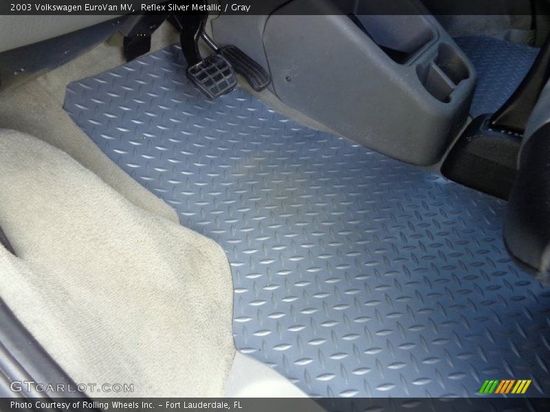Reflex Silver Metallic / Gray 2003 Volkswagen EuroVan MV