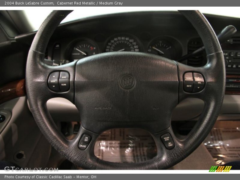 Cabernet Red Metallic / Medium Gray 2004 Buick LeSabre Custom