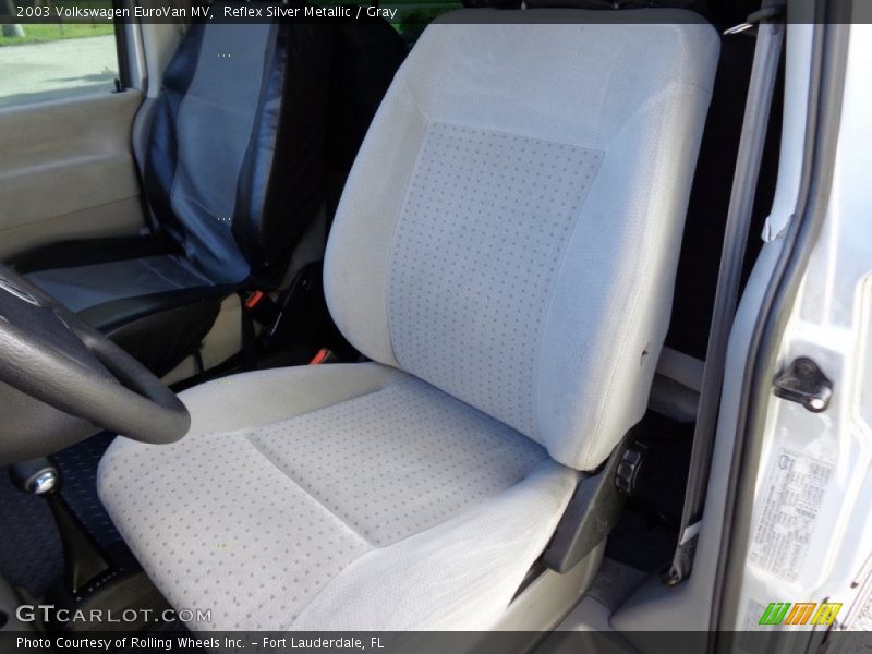 Reflex Silver Metallic / Gray 2003 Volkswagen EuroVan MV