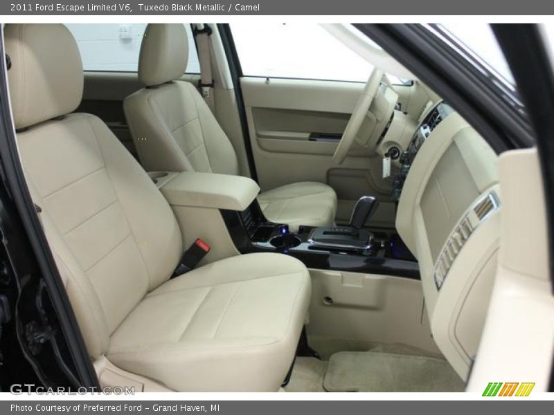 Front Seat of 2011 Escape Limited V6