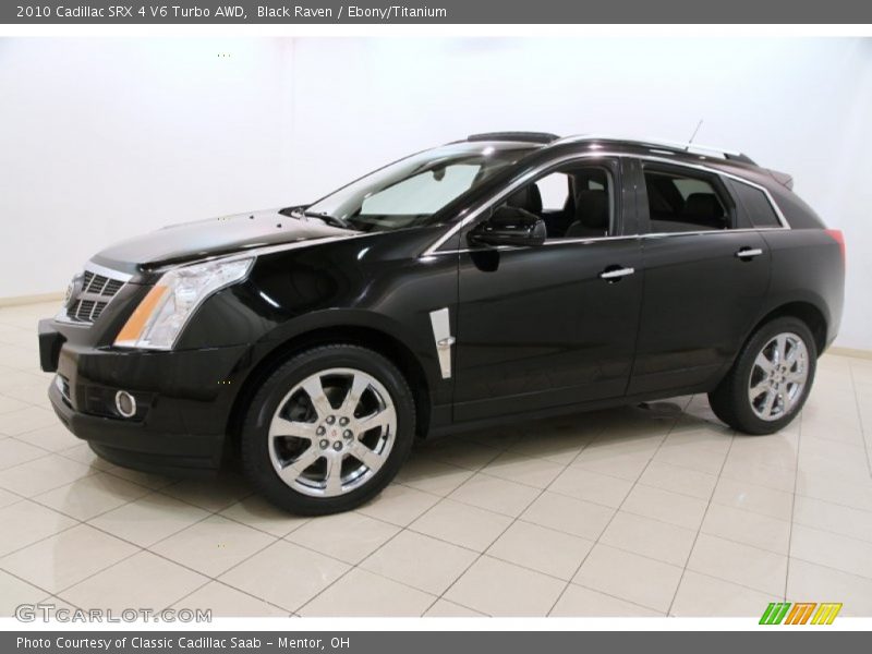 Black Raven / Ebony/Titanium 2010 Cadillac SRX 4 V6 Turbo AWD