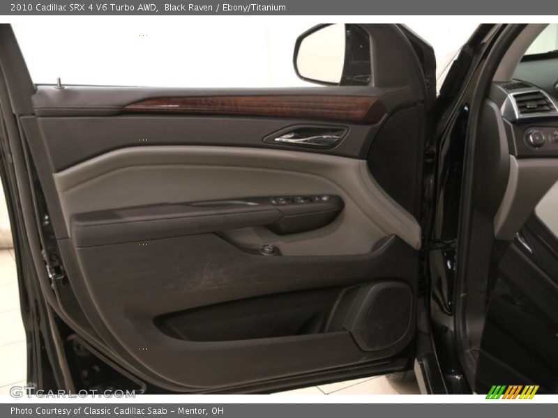 Black Raven / Ebony/Titanium 2010 Cadillac SRX 4 V6 Turbo AWD