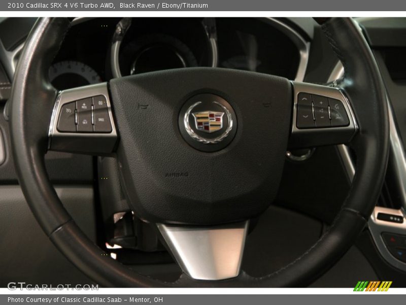 Black Raven / Ebony/Titanium 2010 Cadillac SRX 4 V6 Turbo AWD