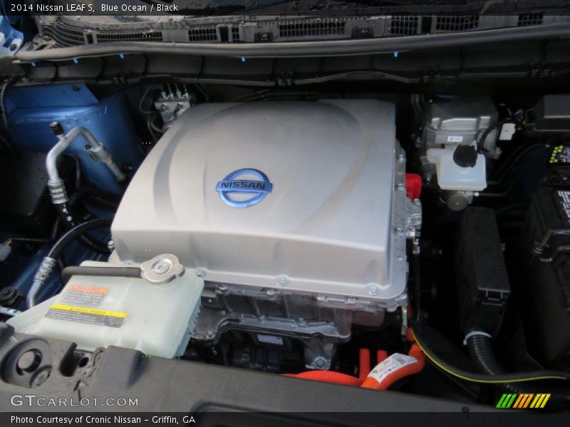Blue Ocean / Black 2014 Nissan LEAF S