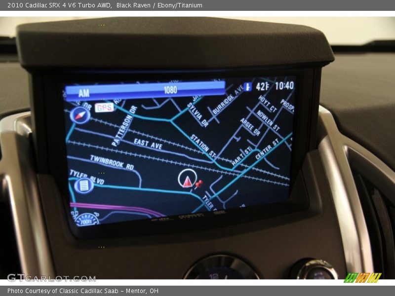 Black Raven / Ebony/Titanium 2010 Cadillac SRX 4 V6 Turbo AWD