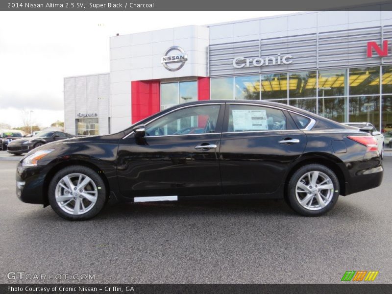Super Black / Charcoal 2014 Nissan Altima 2.5 SV