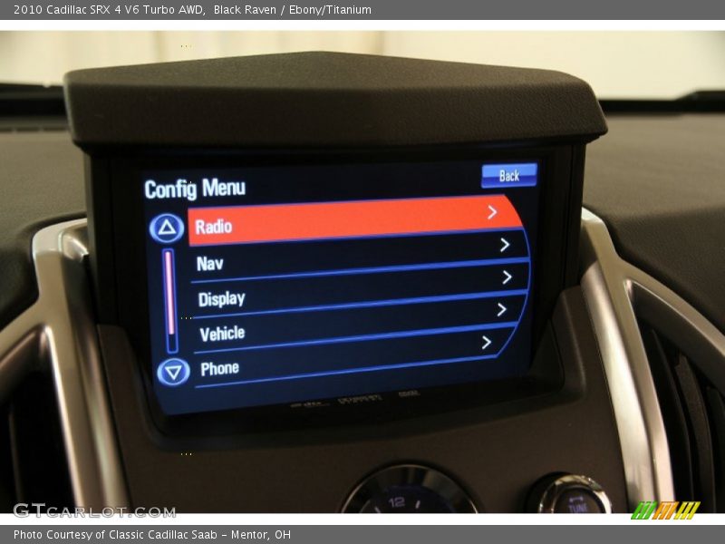 Black Raven / Ebony/Titanium 2010 Cadillac SRX 4 V6 Turbo AWD