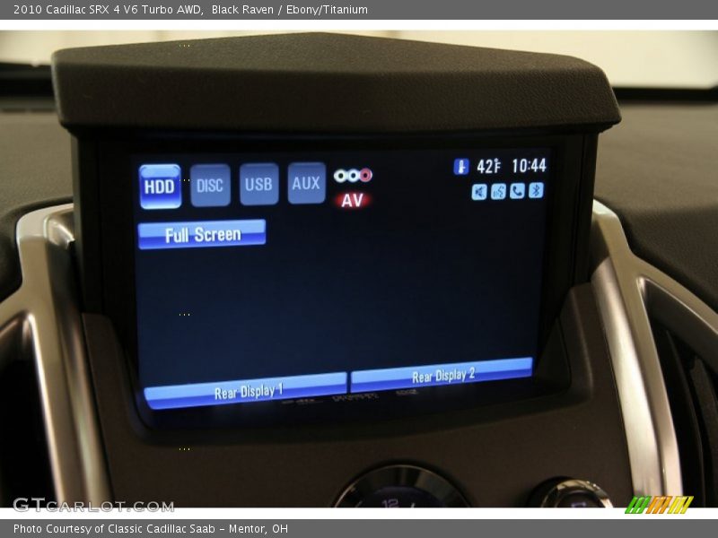 Black Raven / Ebony/Titanium 2010 Cadillac SRX 4 V6 Turbo AWD