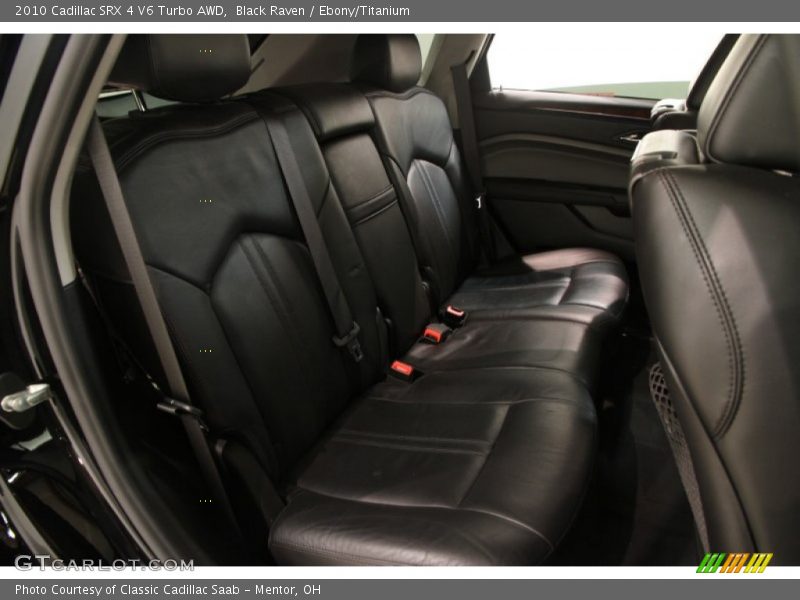 Black Raven / Ebony/Titanium 2010 Cadillac SRX 4 V6 Turbo AWD