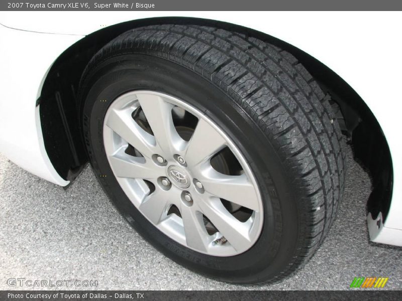 Super White / Bisque 2007 Toyota Camry XLE V6