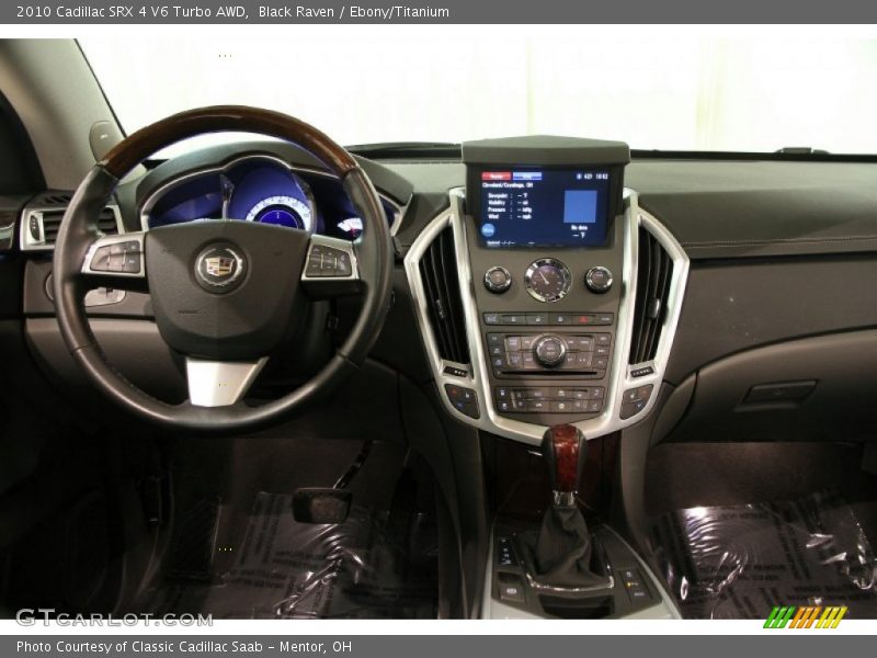 Black Raven / Ebony/Titanium 2010 Cadillac SRX 4 V6 Turbo AWD